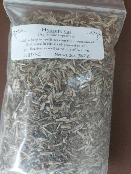 Hyssop Cut