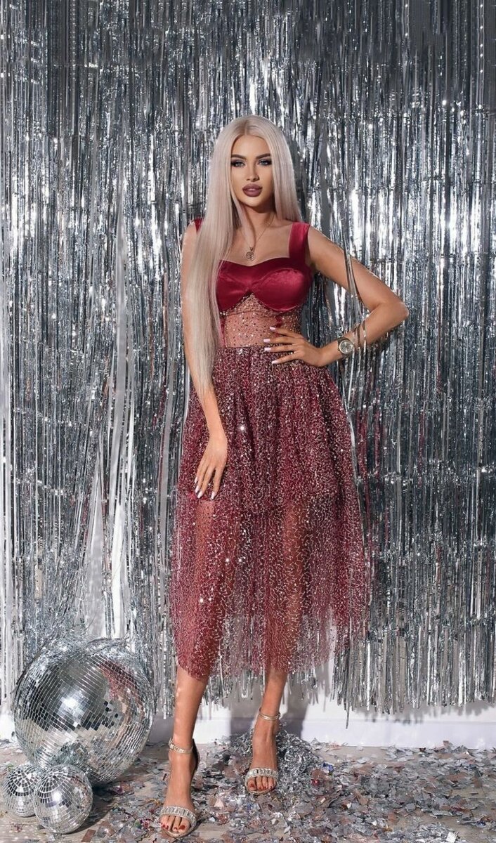 Sparkling Evening Dress