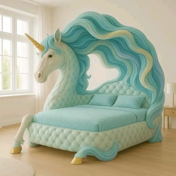 Lit Licorne Magique Enfant
