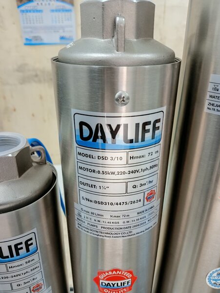 DAYLIFF DSD3/10 0.75HP SUBMERSIBLE PUMP