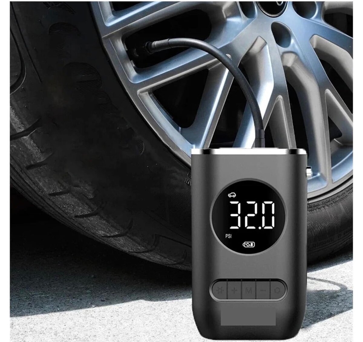 Compresseur d'air portable numérique