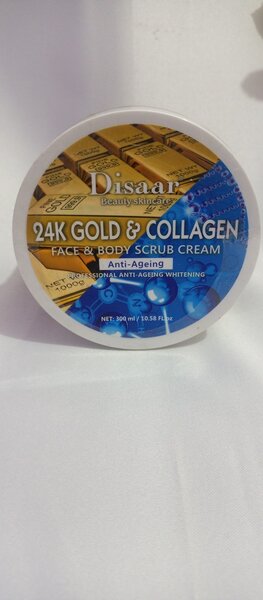 Disaar 24kGold _ Collagen face&body scrub