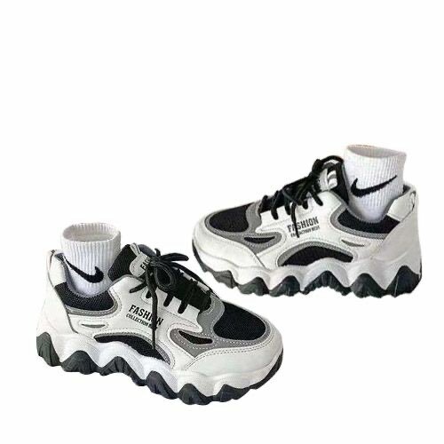 Fashion African Fashion Sneakers-White