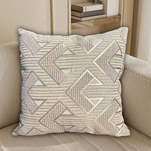 Coussin décoratif géométrique