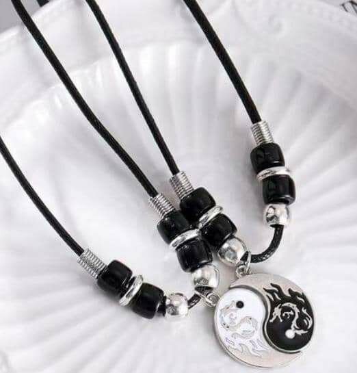 Collier pendentif Yin Yang