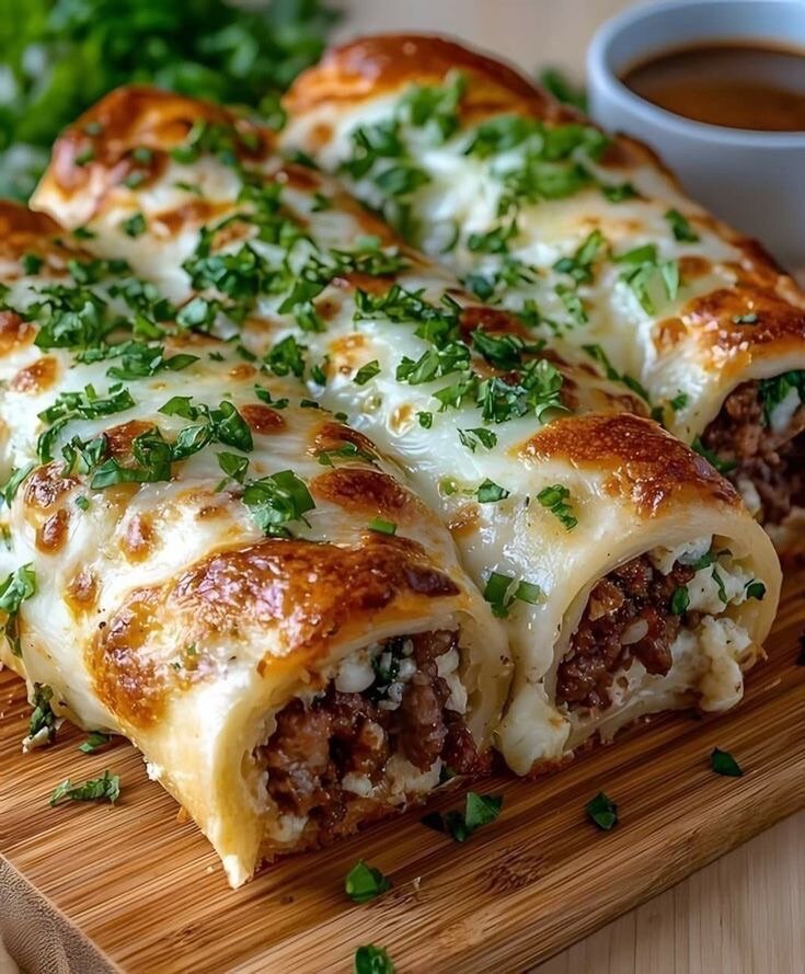 Crêpes farcies savoureuses