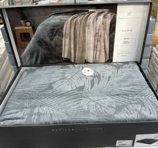 Покрывало ВЕЛЮР МАХРА 100%