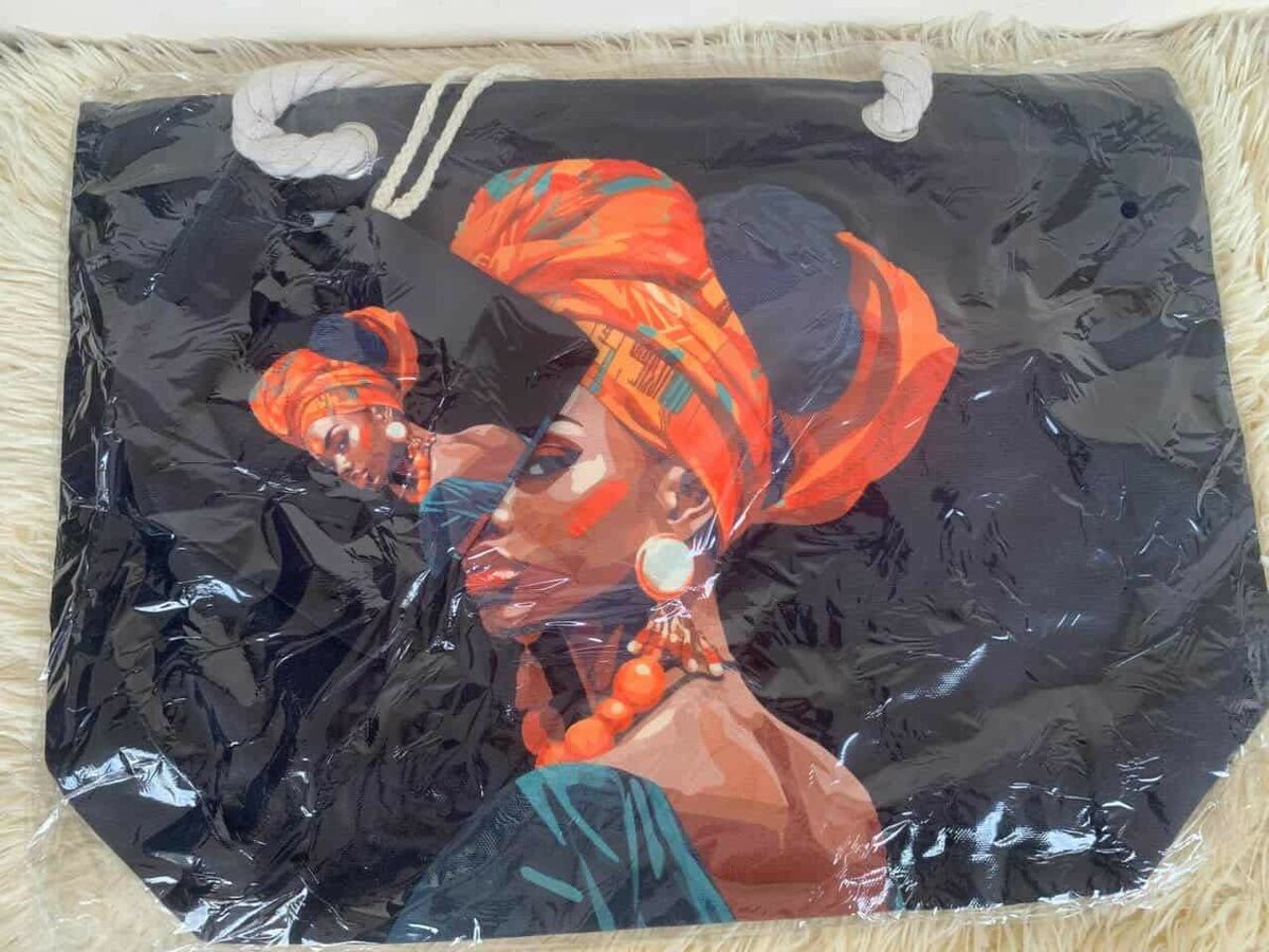 Sac à main motif artistique