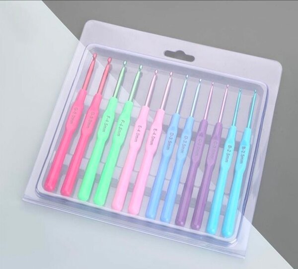 Colorful Crochet Hook Set