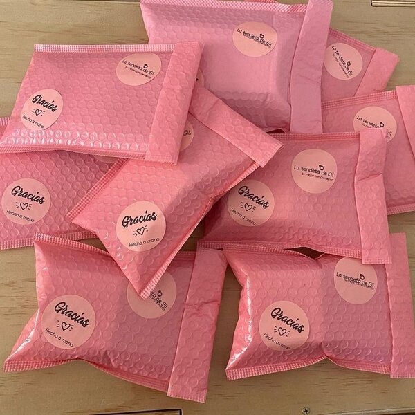 Enveloppe bulle Roses 13*15cm