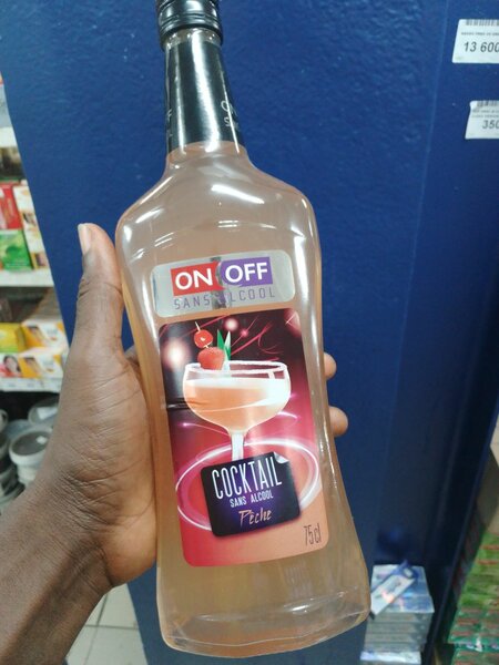 On(off) sans alcool  peche75cl