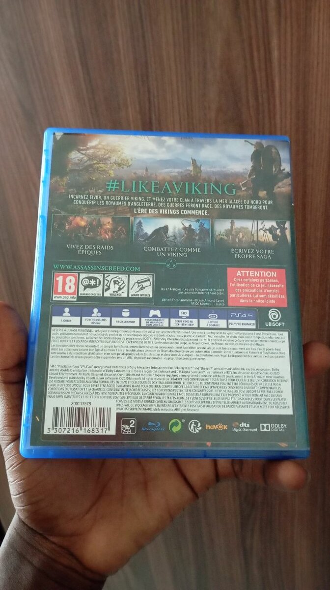 Jeu PS4 Assassin Creed