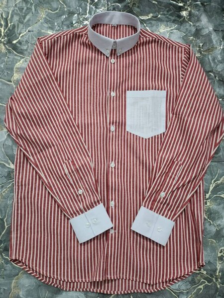 Chemise rayée élégante homme