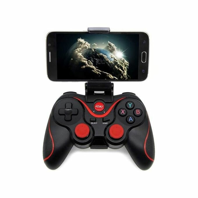 Manette De Jeu Pour Smartphone & PC - Bluetooth - Compatible Android/iOs/Win - Noir