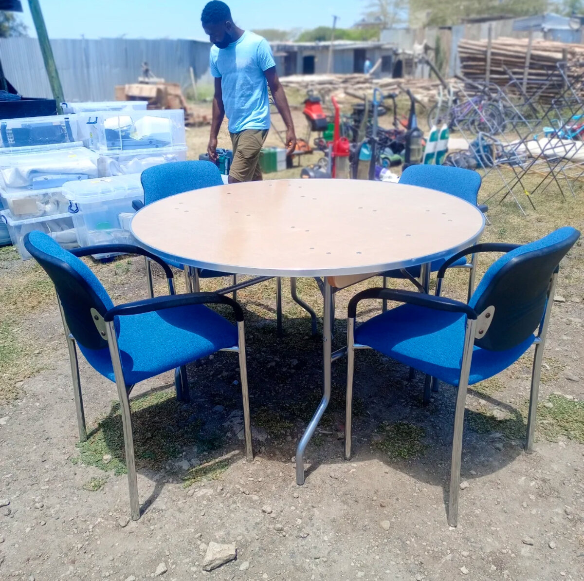Set of Table and Chairs