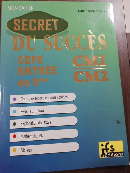 Mon Cahier Secret du Succès