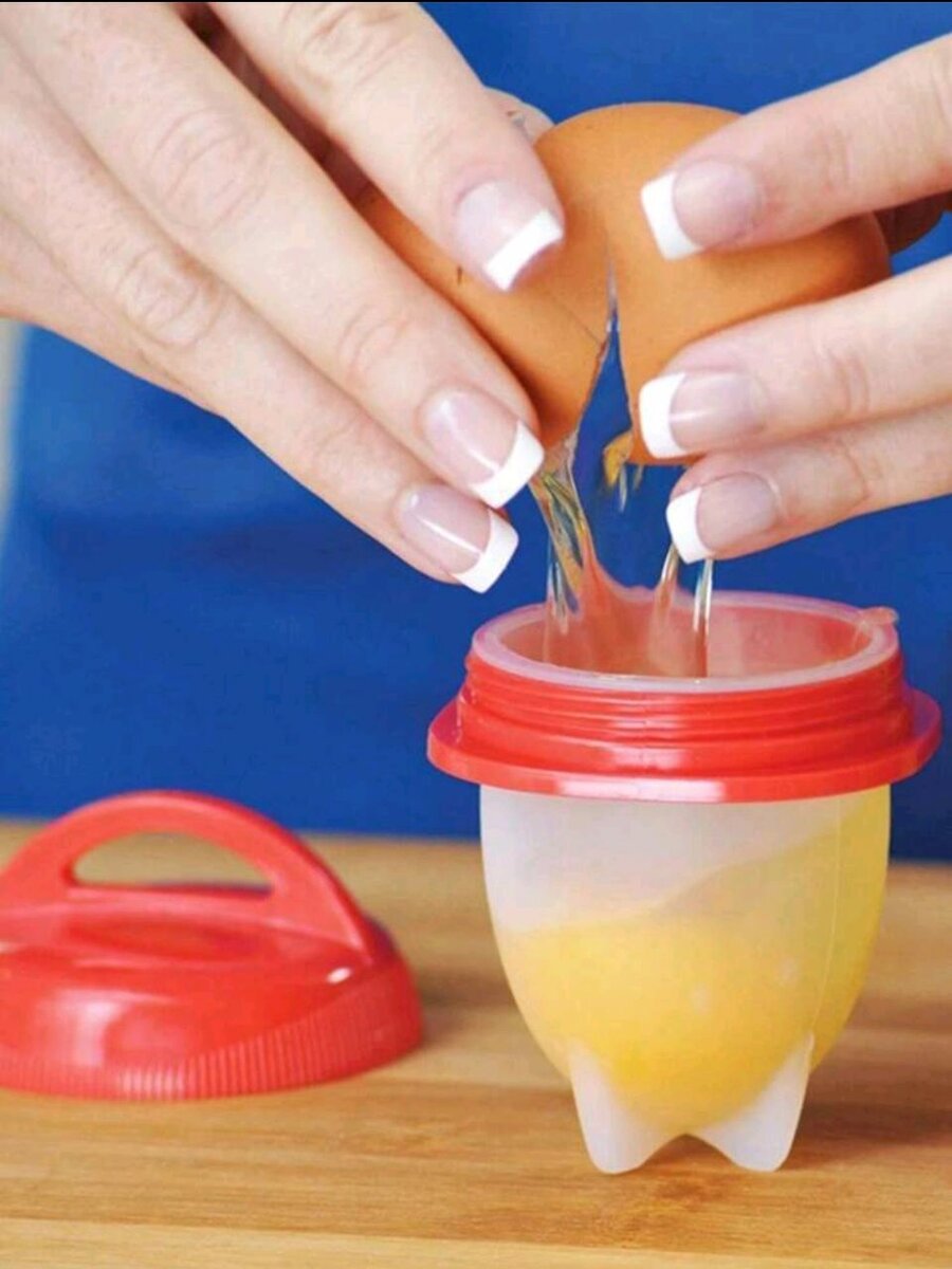 6 PCS Moules à Oeufs Cuits