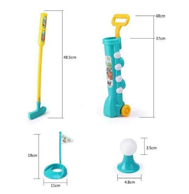 MINI KIT DE GOLF POUR ENFANTS DE 3ANS ET PLUS