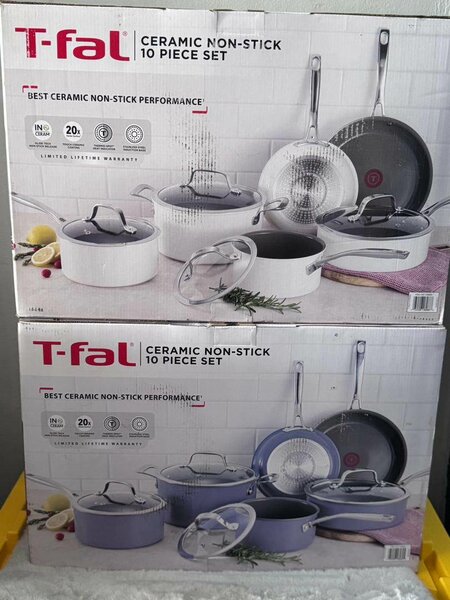T- Fal Ceramic Non- Stick