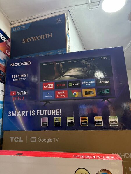 Mooved 55 inches Smart Android Bluetooth Tv