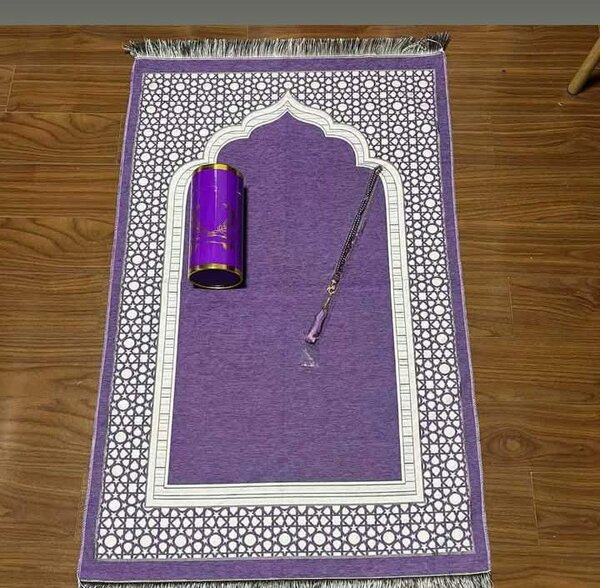 Tapis de prière avec boîte