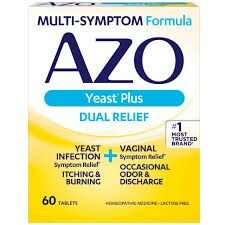 Azo Yeast Plus Tablets