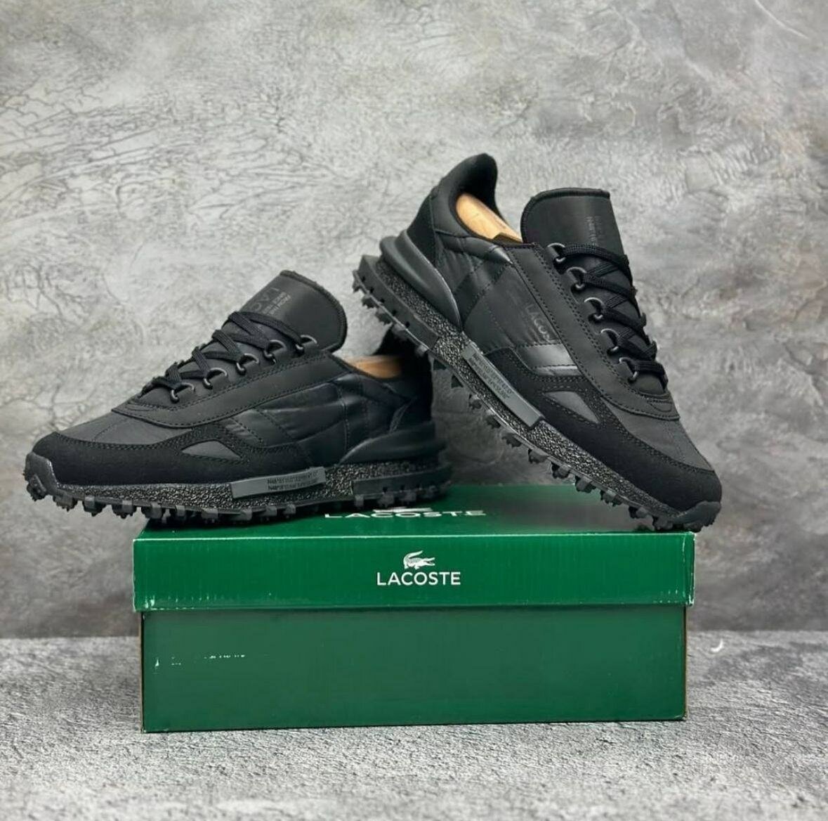 Sneakers Lacoste Noires Homme