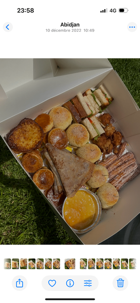 Assortiment de snacks variés