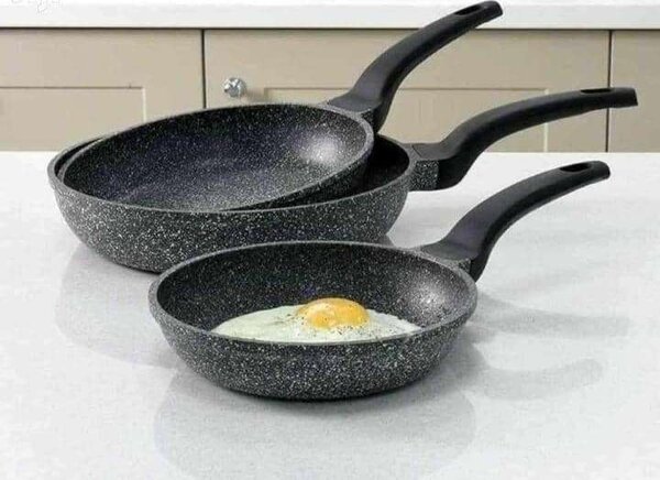 3 piece set Frying Pan