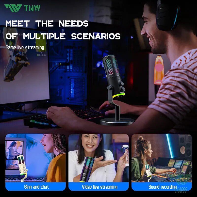 Microphone USB de Bureau