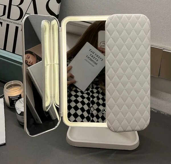 Miroir LED de maquillage
