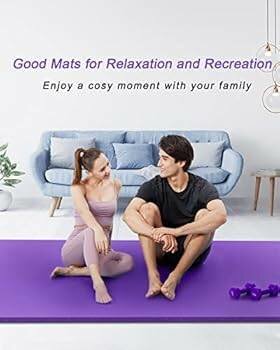 Tapis de Yoga XXL Antidérapant