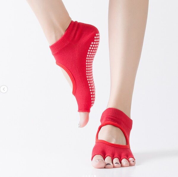 Идеальные носки для йоги и фитнеса! 🧘‍♀️