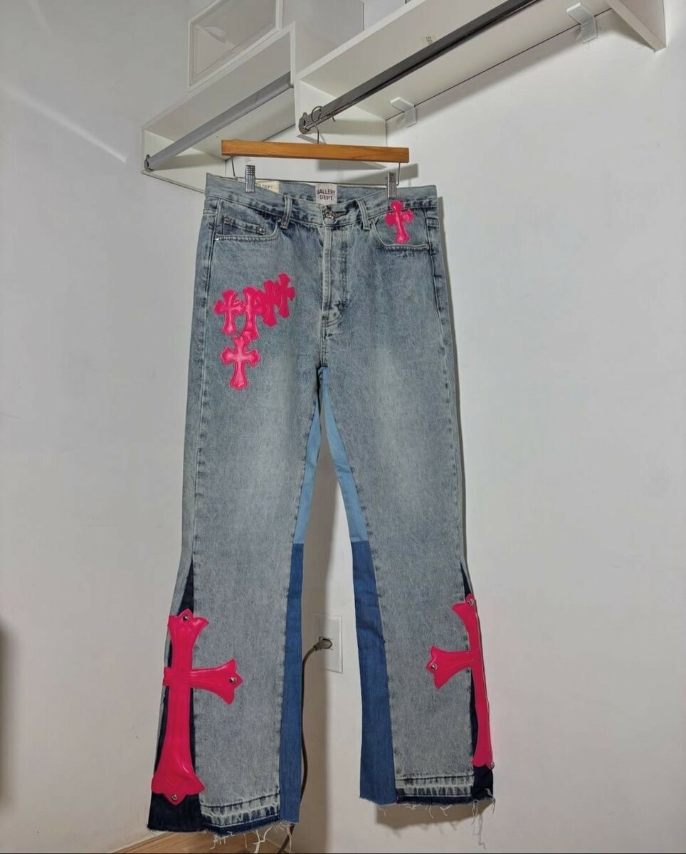 PANTALON FLARE CHROME