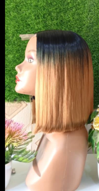 Bob wig with a Kim closure 