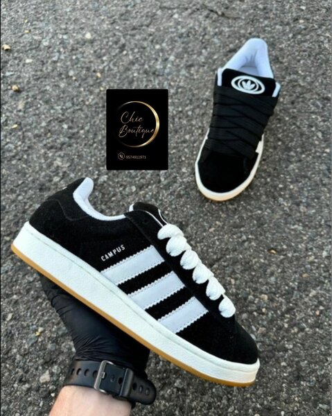 Basket Adidas campus avec carton