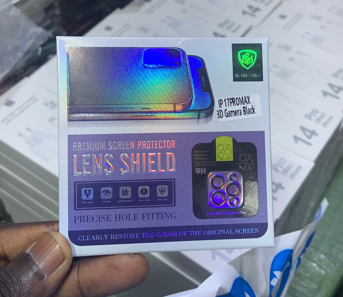 Protection caméra 17 pro Max