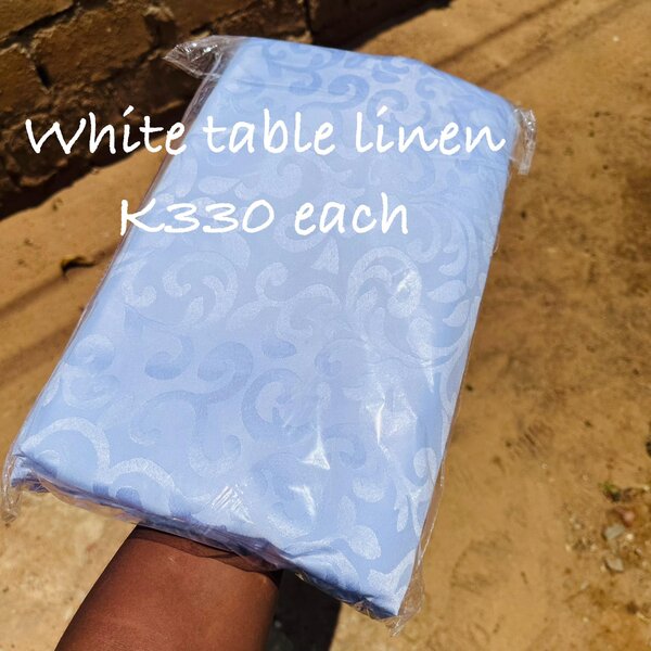 White table linen