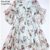 women's summer dress. colorful design