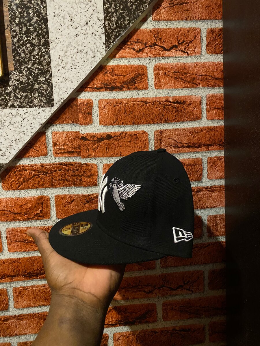 Casquette NY Noir Vintage