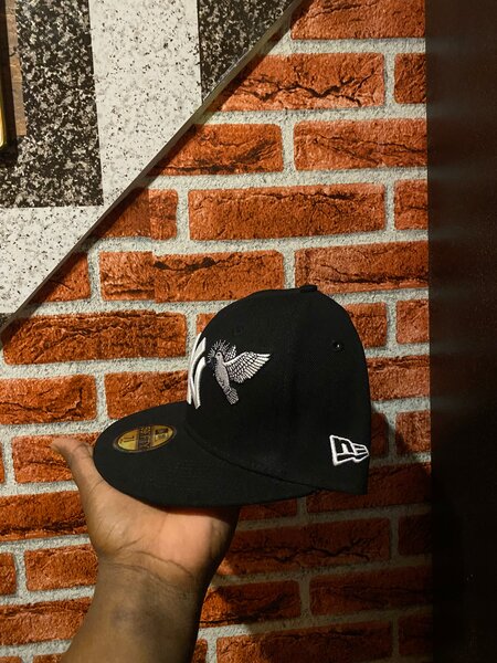 Casquette NY Noir Vintage