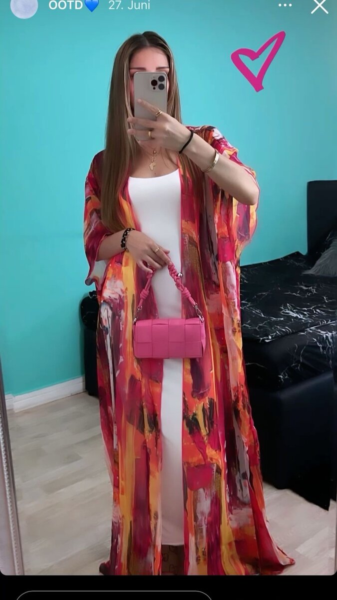 Robe ample & cardigan