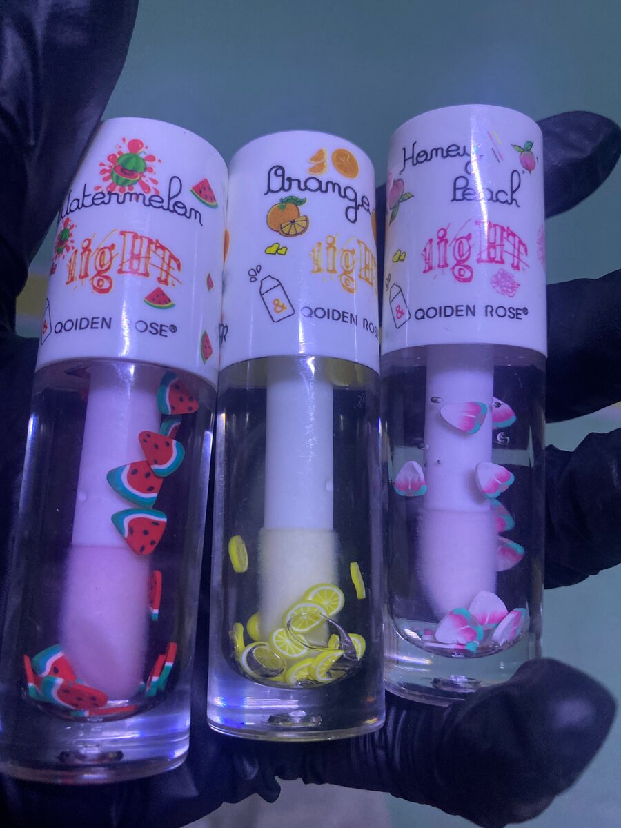 Lot de gloss hydratants