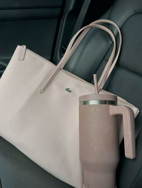 Sac cabas Lacoste rose
