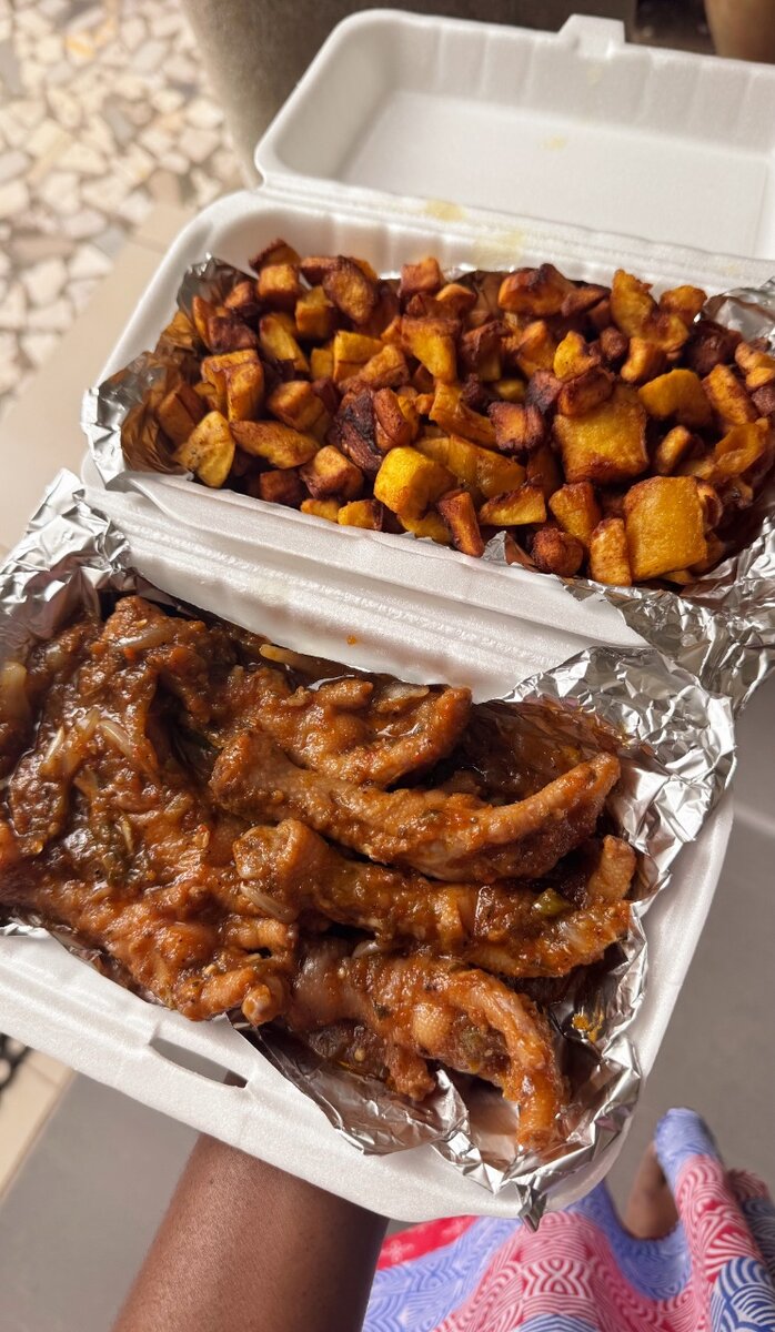 Alloco+ pattedepoulet +attieke