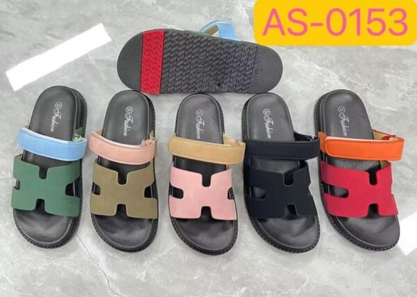 Sandales colorées femme