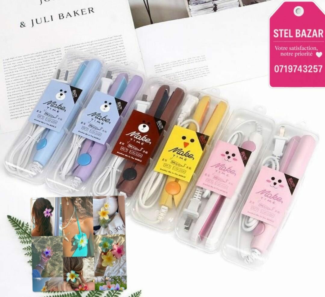 Mini fer à lisser portable