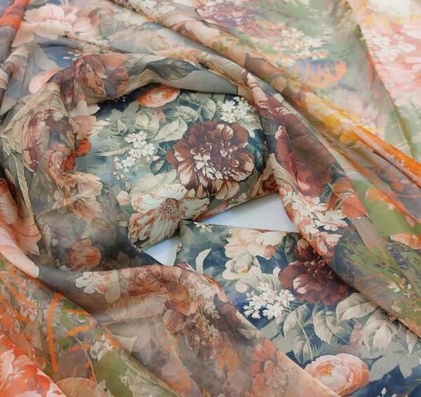 Printed lawn suit