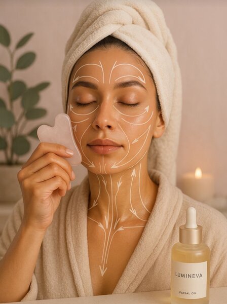 Guasha et rouleau de jade