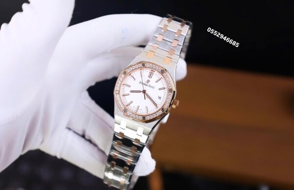 Elegant Two-Tone Women's Watch